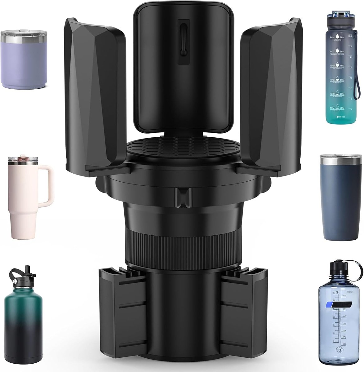 DYLEN Large Cup Holder Expander with Adjustable Arms